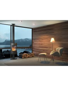 Dovre Astro 3CB/P met voet houtkachel
