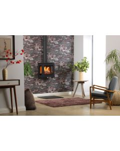 Charlton & Jenrick Purevision LPV5 Wall houtkachel 