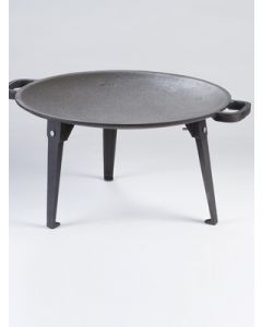 Braadpan op voet