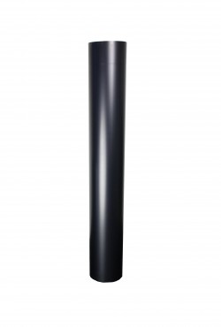 Dunwandige kachelpijp staal 0,6mm