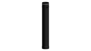 Dikwandig staal paspijp – Ø125mm x 1000mm met stelring Dikwandig staal paspijp – Ø125mm x 1000mm met stelring