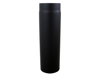 Dikwandig staal kachelpijp - Ø150mm x 750mm zwart Dikwandig staal kachelpijp - Ø150mm x 750mm zwart