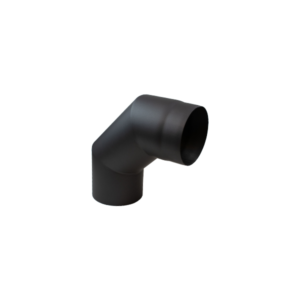 Dikwandig staal bocht 90° - Ø150mm antraciet