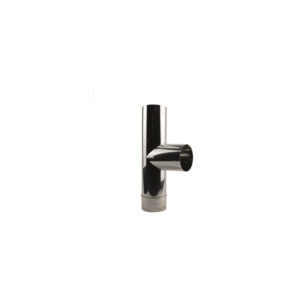 Enkelwandig T-stuk 90° RVS – Ø115mm
