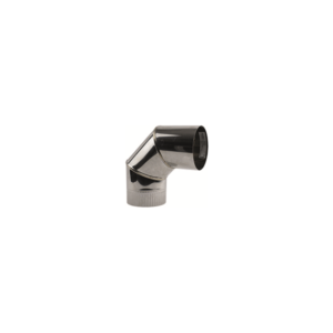 Enkelwandig Bocht 90° RVS – Ø100mm