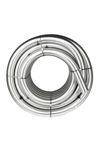 FL125 Dubbelgelaagde flexibele buis RVS FL125 Dubbelgelaagde flexibele buis RVS