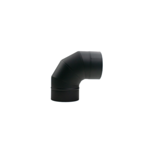 Enkelwandig bocht Jacobus RVS 90° Ø130mm