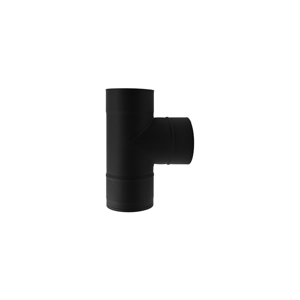 Enkelwandig deksel T-stuk Jacobus Ø130mm Enkelwandig deksel T-stuk Jacobus Ø130mm