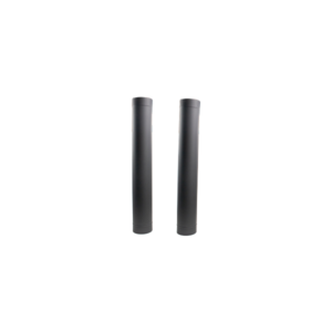 Enkelwandig paspijp Jacobus RVS Ø130mm x 1000mm 2 delig