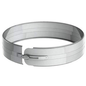 Dubbelwandig klemband RVS – Ø150/200mm