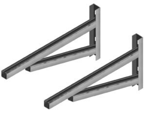 Muurconsole 604mm lang