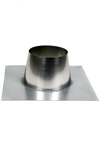 Dakplaat plat 0°-10°– Ø80/130mm Dakplaat plat 0°-10°– Ø80/130mm