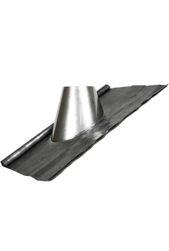Dakdoorvoer 20°-45°– Ø80/130mm loodslab Dakdoorvoer 20°-45°– Ø80/130mm loodslab
