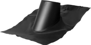 Dakdoorvoer 20°-35°– Ø100/150mm loodslab zwart