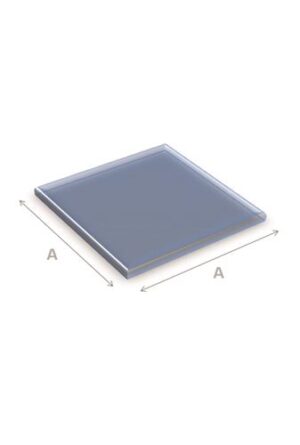 Vloerplaat glas vierkant 80x80cm