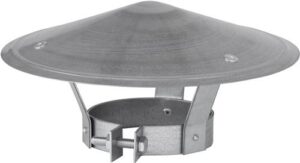 Regenkap 105-111mm gegalvaniseerd