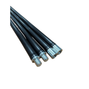 Flexibele stok 120 cm (zwart)