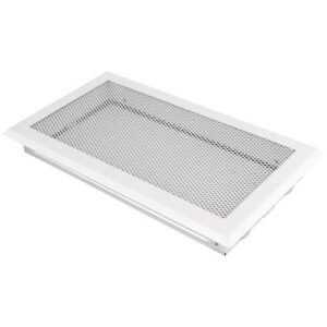 Wit Ventilatierooster 16x30cm lamellen