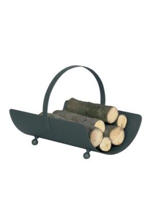 Houtbak 4kg capaciteit antraciet