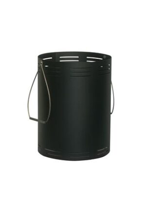 Houtbak zwart 32 cm