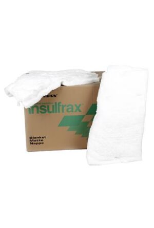 Insulfrax deken 64 kg/m3 25 mm dik DOOS lengte 7320 mm Insulfrax deken 64 kg/m3 25 mm dik DOOS lengte 7320 mm