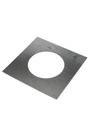 Brand / centreerplaat plat RVS – Ø150/200mm