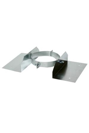 Dubbelwandig dakbevestigingsbeugel RVS – Ø80/130mm Dubbelwandig dakbevestigingsbeugel RVS – Ø80/130mm