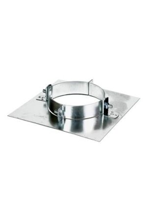 Dubbelwandig verdiepingsondersteuning RVS – Ø80/130mm Dubbelwandig verdiepingsondersteuning RVS – Ø80/130mm