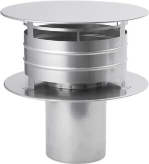 Enkelwandige Trekkap  – Ø80mm