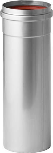Enkelwandig kachelpijp RVS – Ø80mm x 250mm