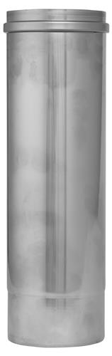 Enkelwandig paspijp 330mm RVS – Ø80mm